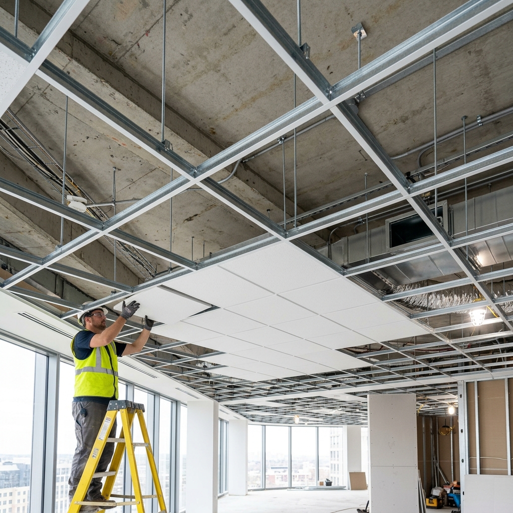 Suspended Cove Ceiling Grid System