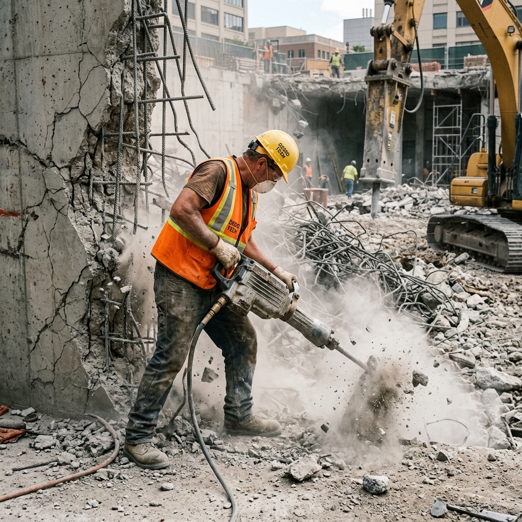 Controlled Concrete Demolition